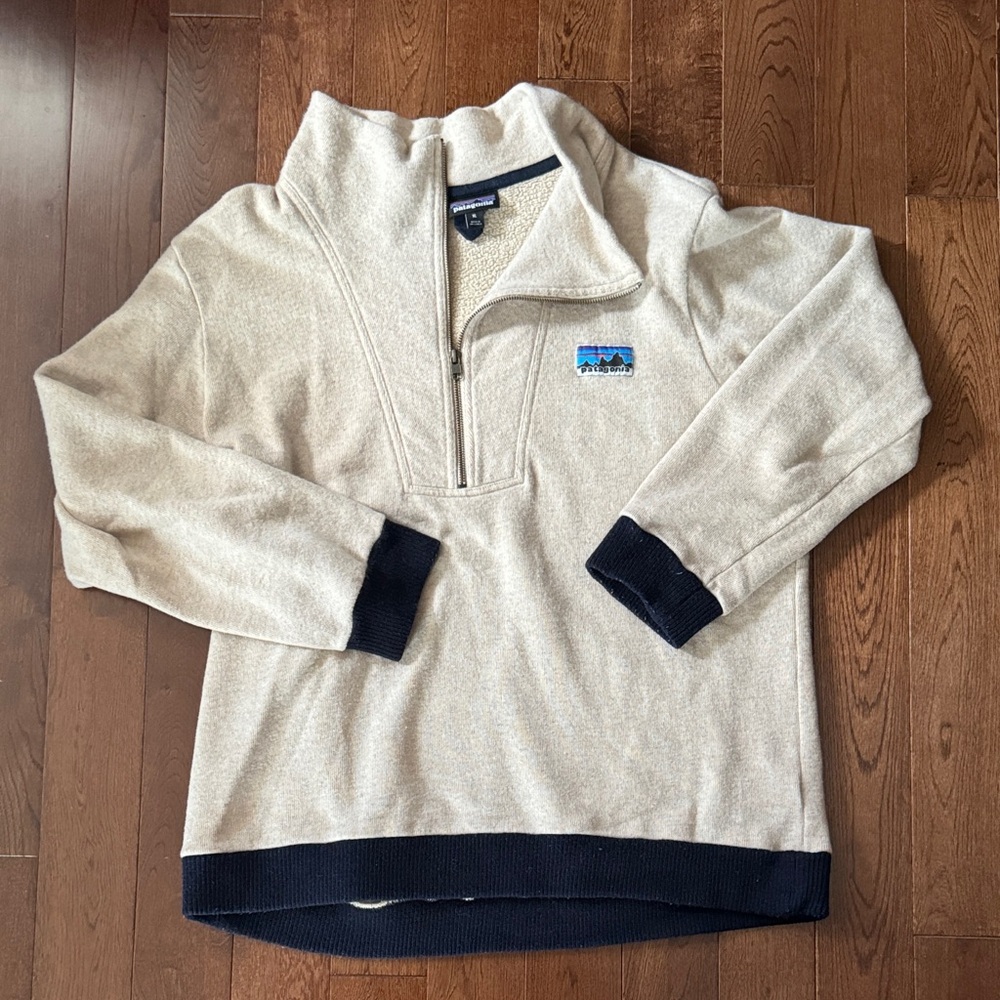 RARE Vintage Patagonia Wool Quarter-Zip Fleece